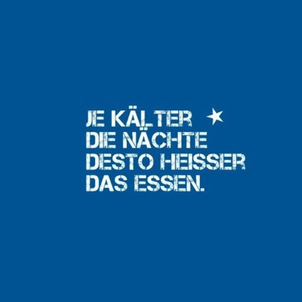 Servietten JE KÄLTER... Papierservietten Winterzeit