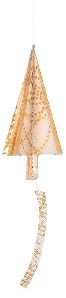 Weihnachtszauber kleine Papierornamente 2er Set BAUM
