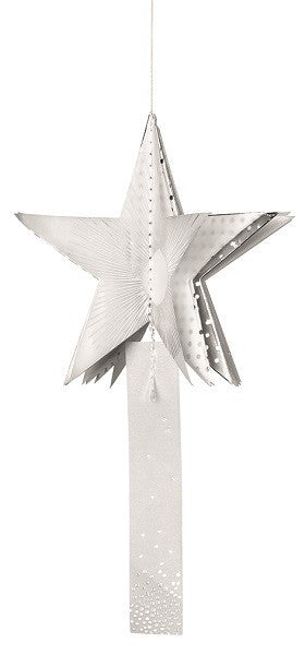 Weihnachtszauber kleine Papierornamente 2er Set STERN