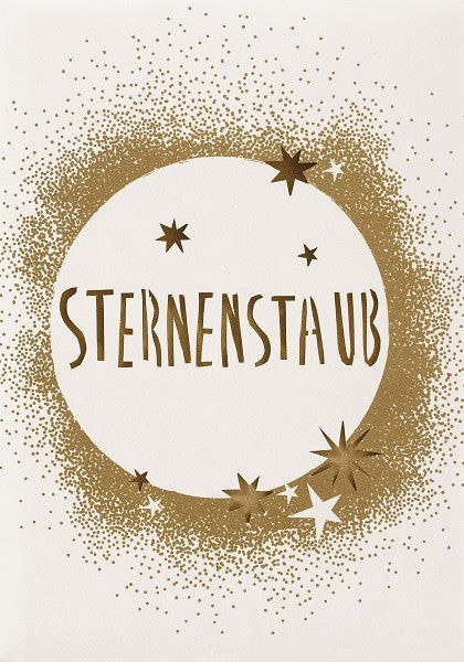 Lichttütenkarte "Sternenstaub" Weihnachtskarten - Räder Design