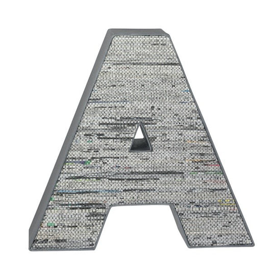 Papierbuchstaben A, B oder C 26 cm