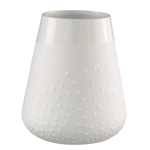 Zuhause Porzellan kleine Vase PUNKTE 21 cm (h) Blumenvase Räder