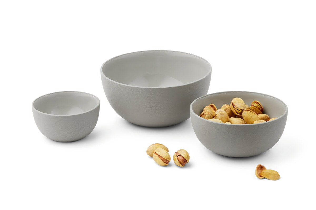 Coppa Schälchen Set 3tlg. Aluminium innen emailliert - Philippi Design