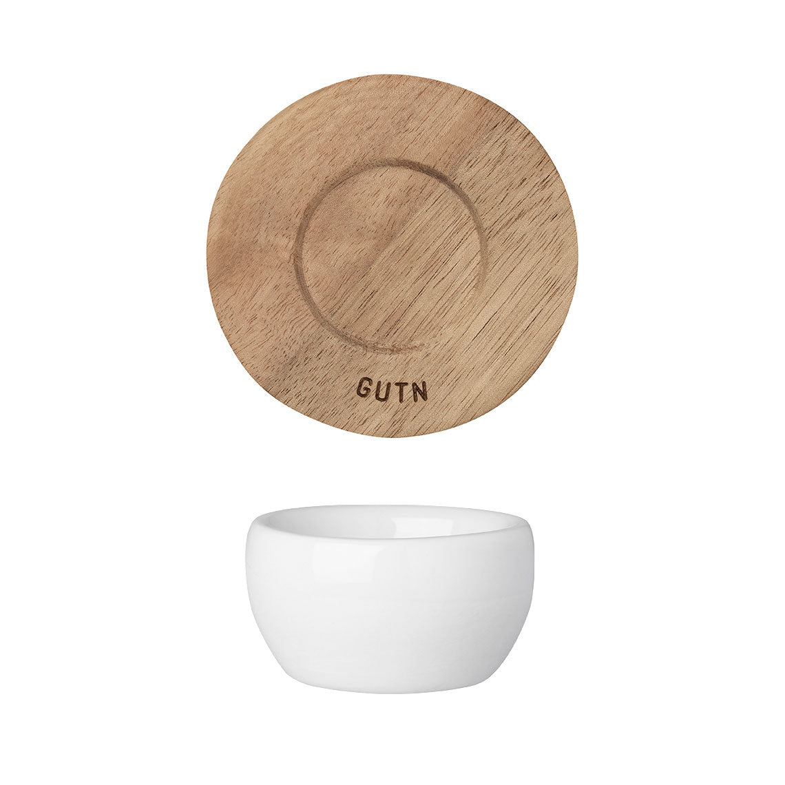 Eierbecher mit Unterteller Porzellan Küche hochwertig - Räder Design..