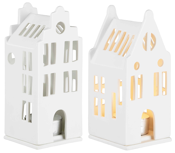 Mini Lichthäuser "Stadthaus" und "Herrenhaus" - Räder Design