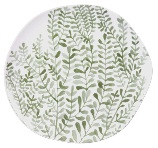 Dining Mix & Match Teller mittel "Ranken" grün - Räder Design