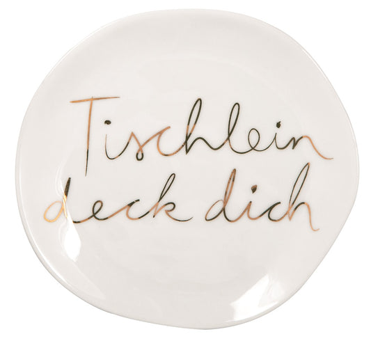 Frühstücksteller Mix & Match Teller klein " Tischlein deck dich " - Räder Design