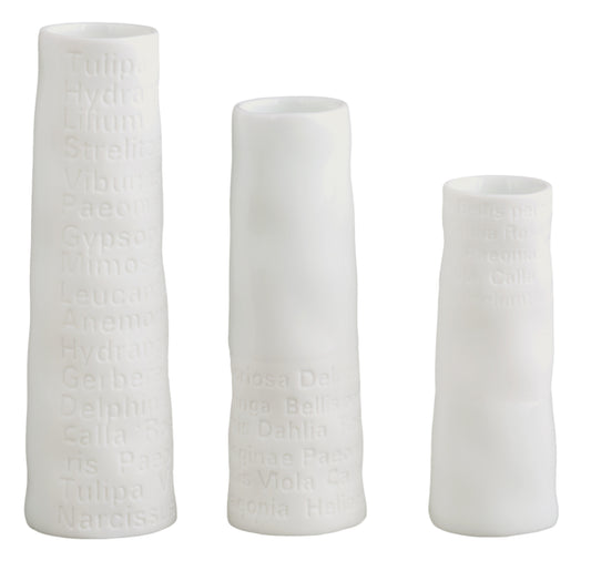 Raumpoesie Minivasen 3er Set - Räder Design