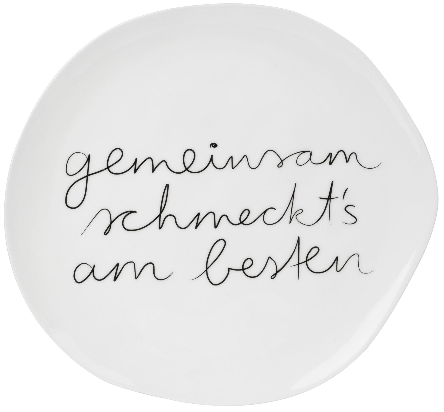 Kuchenteller Mix & Match Teller Gemeinsam schmeckt's am besten - Räder Design Dinning