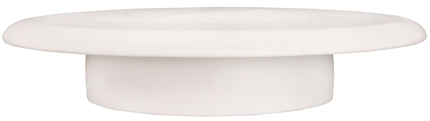 Anrichteplatte Servierplatte mit Marmor Schale  - Räder Design Dining