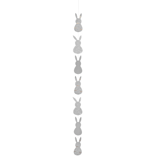 Ostern Papierkette "Häschen" Dekohänger Fensterschmuck - Räder Design