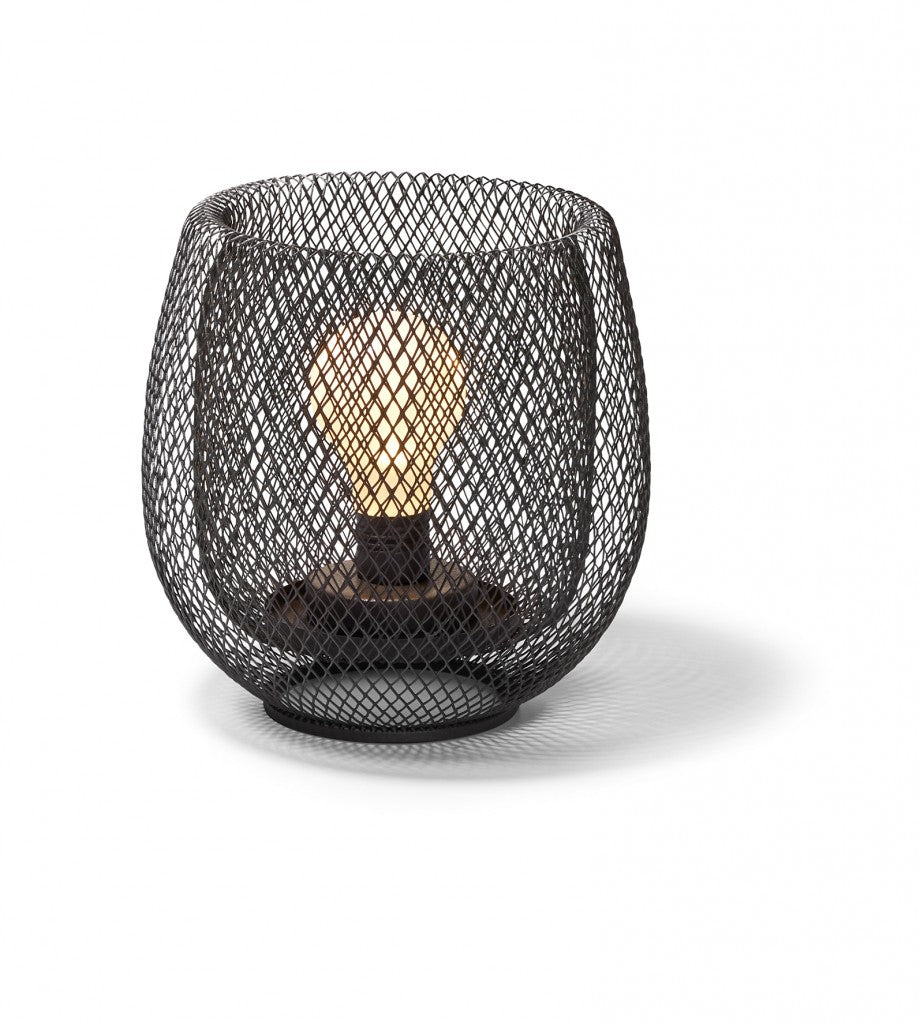 Tischleuchte Lampe  "MESH" LED Birne  batteriebetrieben - Philippi Design