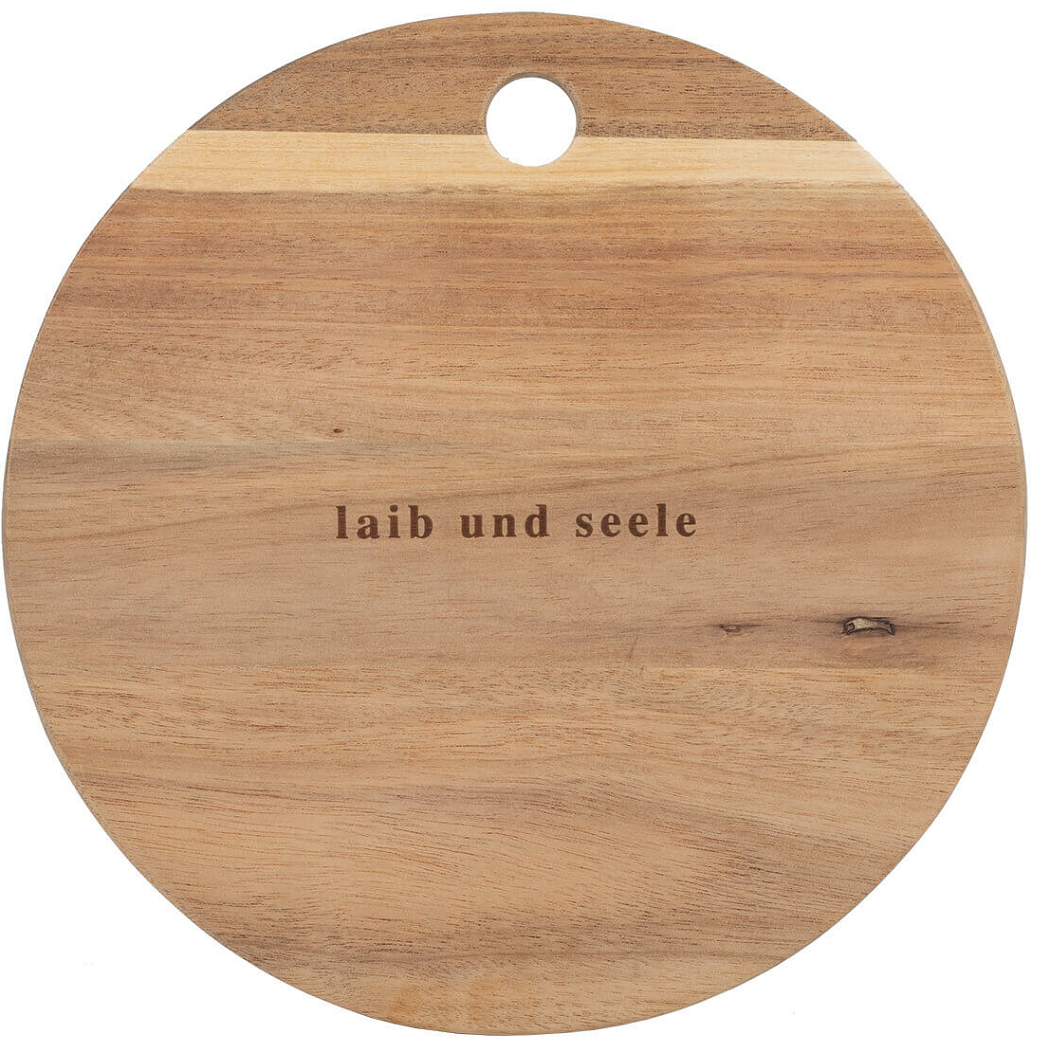 Dining Tischbotschaften Brettchen "Laib und Seele" - Räder Design