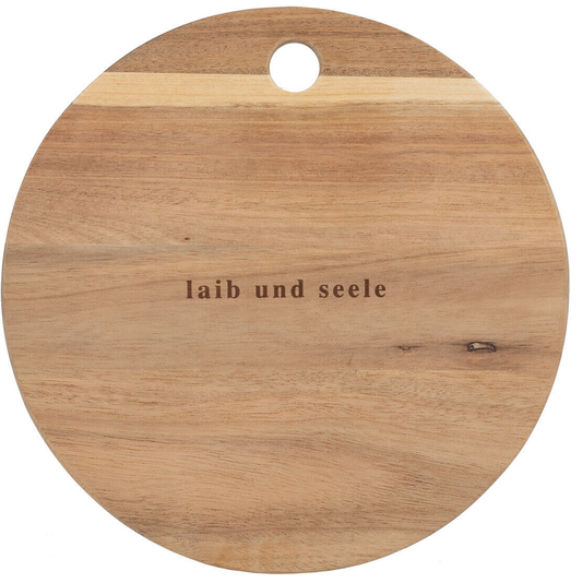 Dining Tischbotschaften Brettchen "Laib und Seele" - Räder Design