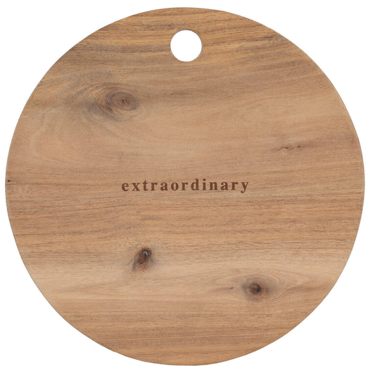 Dining Tischbotschaften Brettchen "extraordinary" - Räder Design