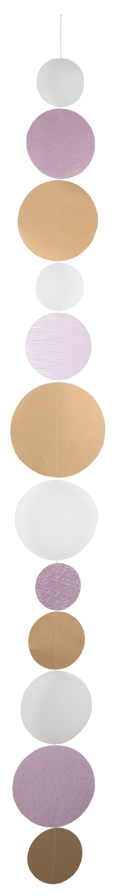 Raum- und Fensterschmuck Kreiskette "Groß" - Räder Design