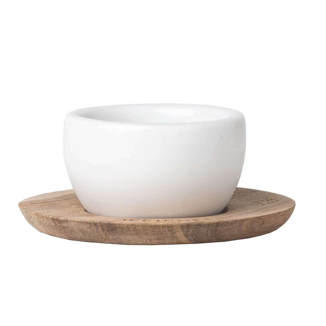 Eierbecher mit Unterteller Porzellan Küche hochwertig - Räder Design..