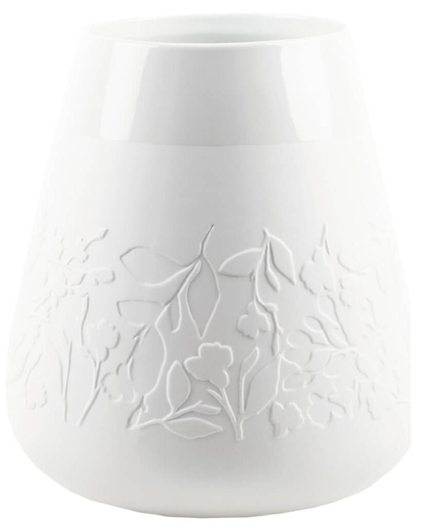 Poesievase Floral Blumen Räder Design