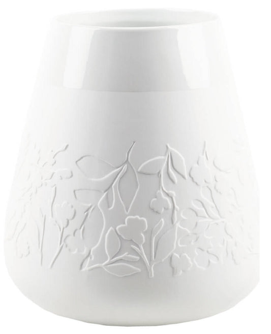 Poesievase Floral Blumen Räder Design