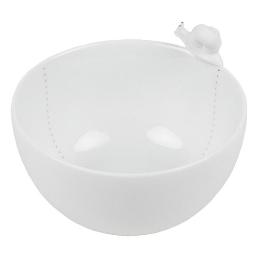 Dining Porzellangeschichten Schale Schnecke Ø 9 cm Räder Design