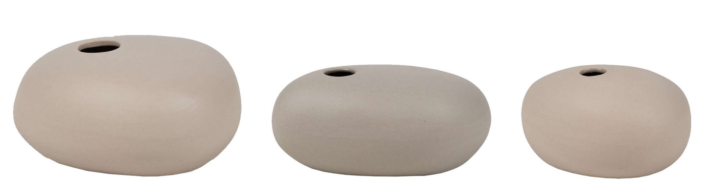 BALANCE 3er Set Vasen beige - Räder Design