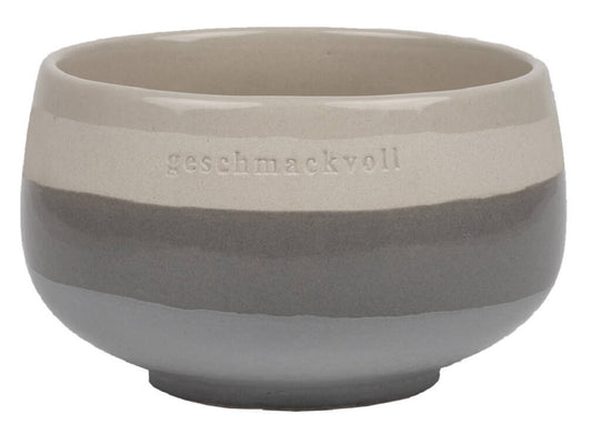 Schale Tischbotschaften "Geschmackvoll" Räder Design