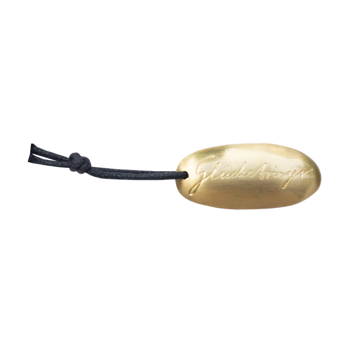 Glücksbringer Anhänger Glücksstein "Goldstein" Räder Design