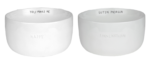 Guten Morgen Dining Breakfast Schale 2er Set - Räder Design