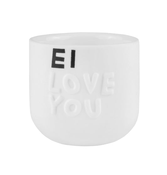 Eierbecher  "EI love you" - Räder Design