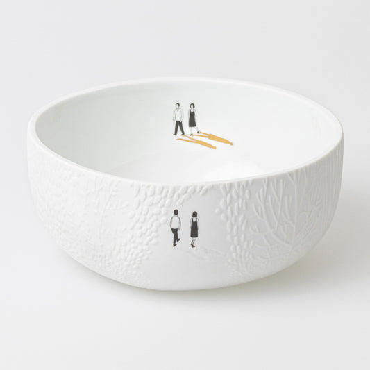 Bildergeschichten Auszeit Schale "Parkspaziergang" Ø 18,8 cm - Räder Design