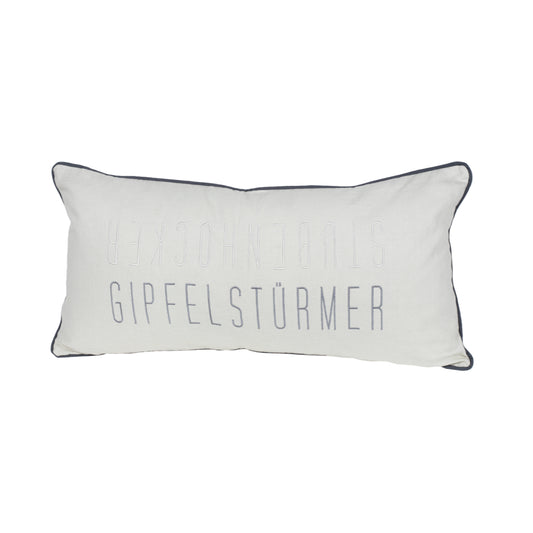 Heimatliebe Tagtraumkissen Dekokissen "Gipfelstürmer" - Räder Design.