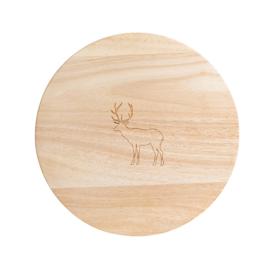 Schneidebrett Brettchen Heimatliebe "Hirsch" - Räder Design.