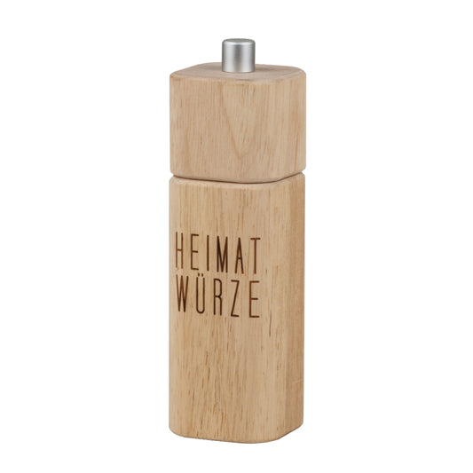 Gewürzmühle Holz "Heimatwürze" - Räder Design.
