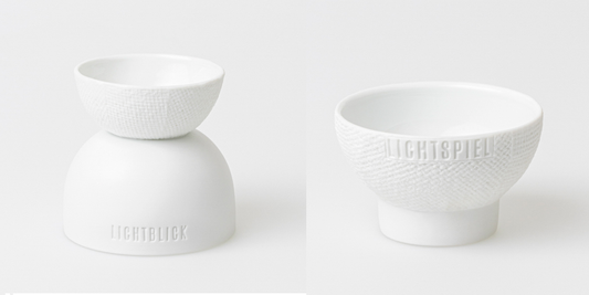 2er Set Kerzenhalter "Lichtblick" und "Lichtspiel" - Räder Design