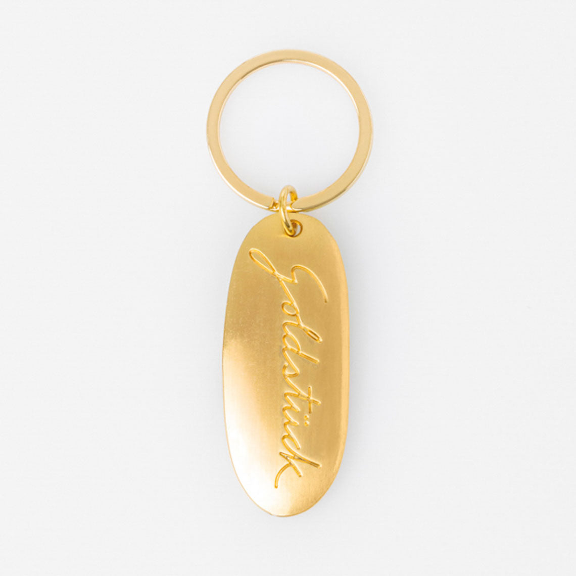 Schlüsselanhänger Schlüsselbund Goldstein "Goldstück" - Räder Design
