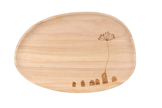 Wunderland Tablett Brettchen "kleine Stadt" - Räder Design..