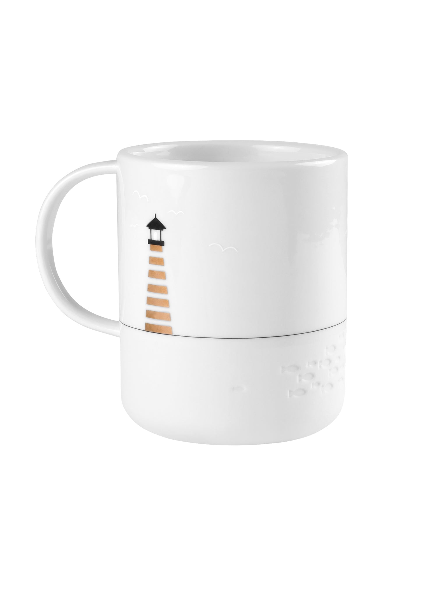 2er Set Geschenktasse und Teller "Segeln" - Räder Design