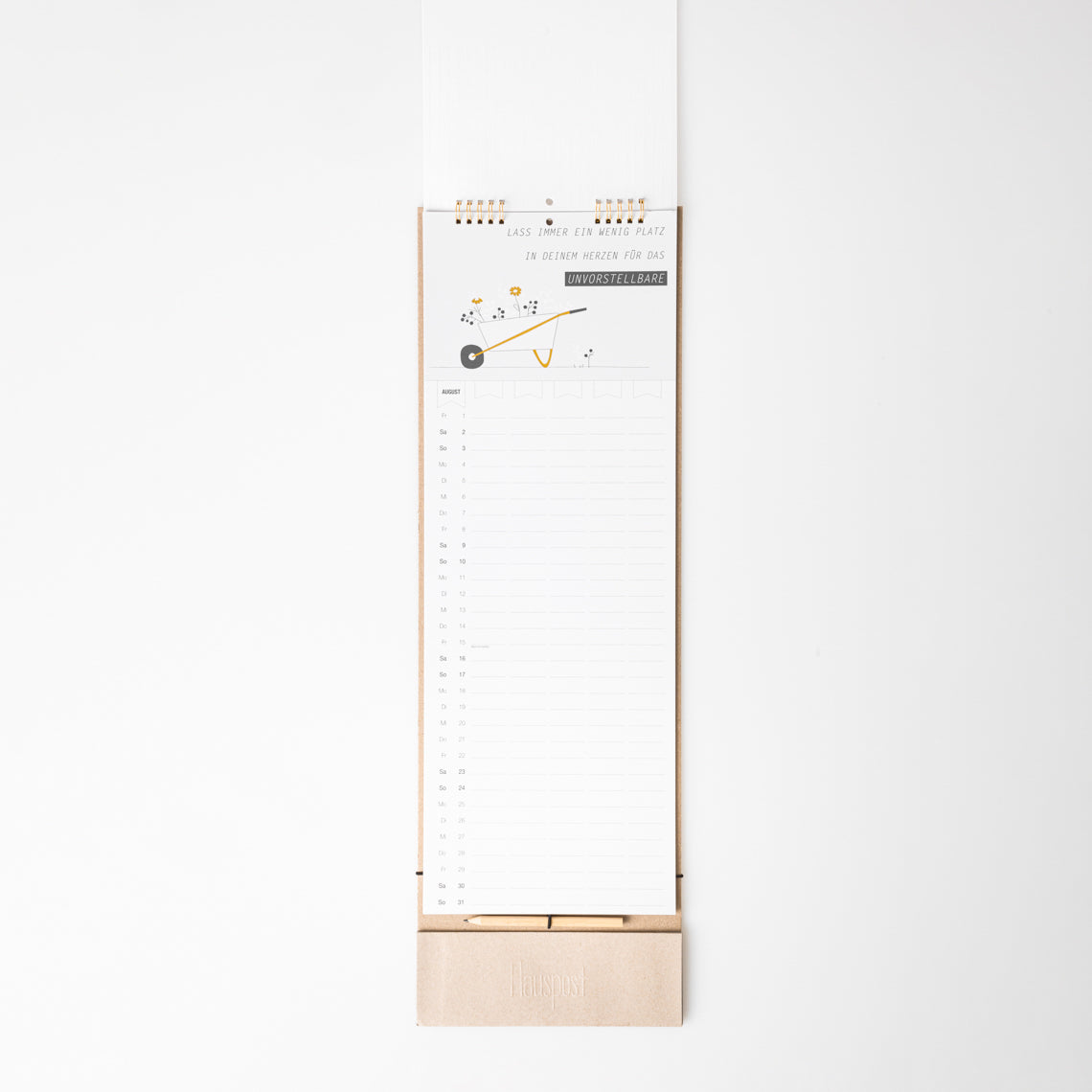 Jahreskalender Wandkalender Kalender Familienplaner 2025 - Räder Design