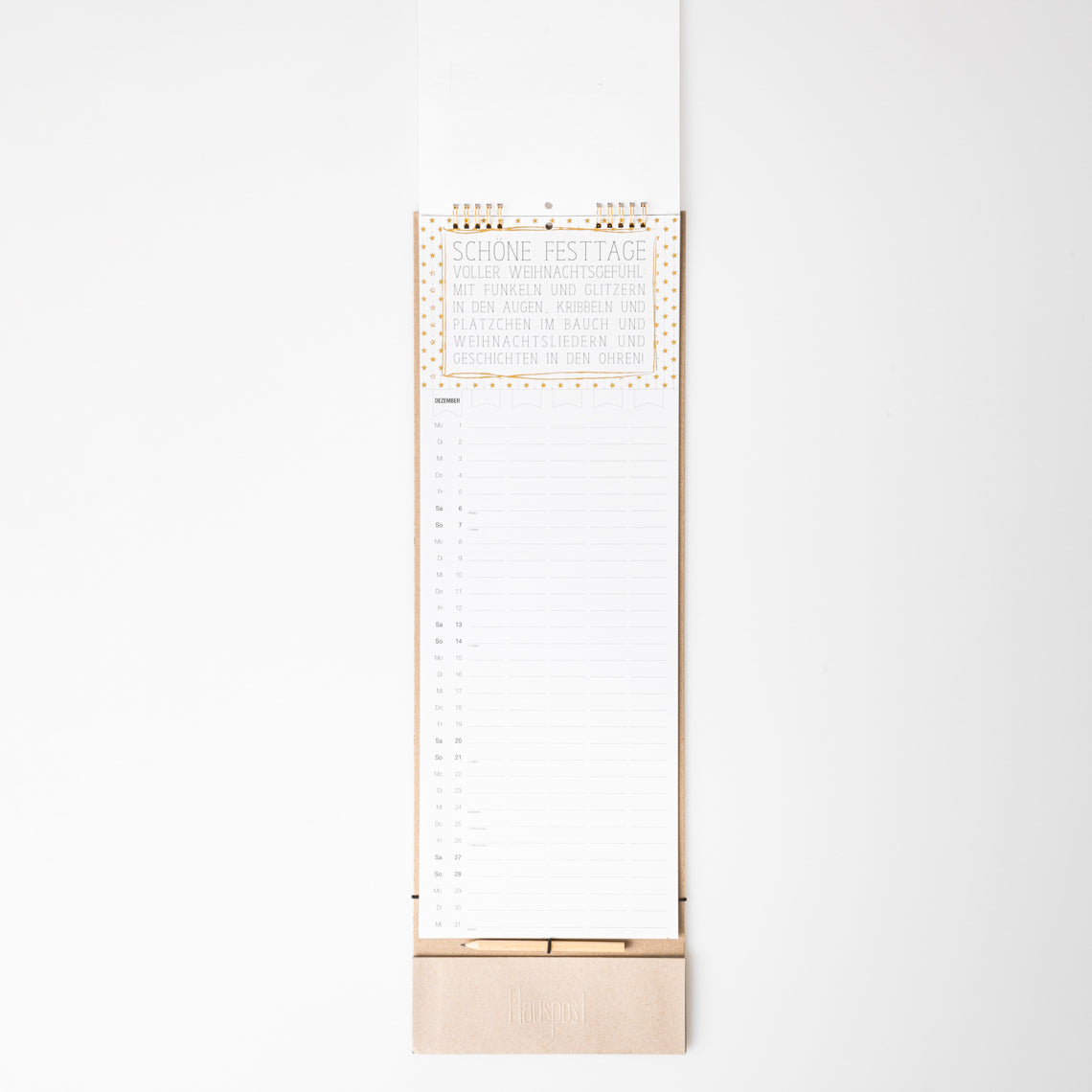 Jahreskalender Wandkalender Kalender Familienplaner 2025 - Räder Design