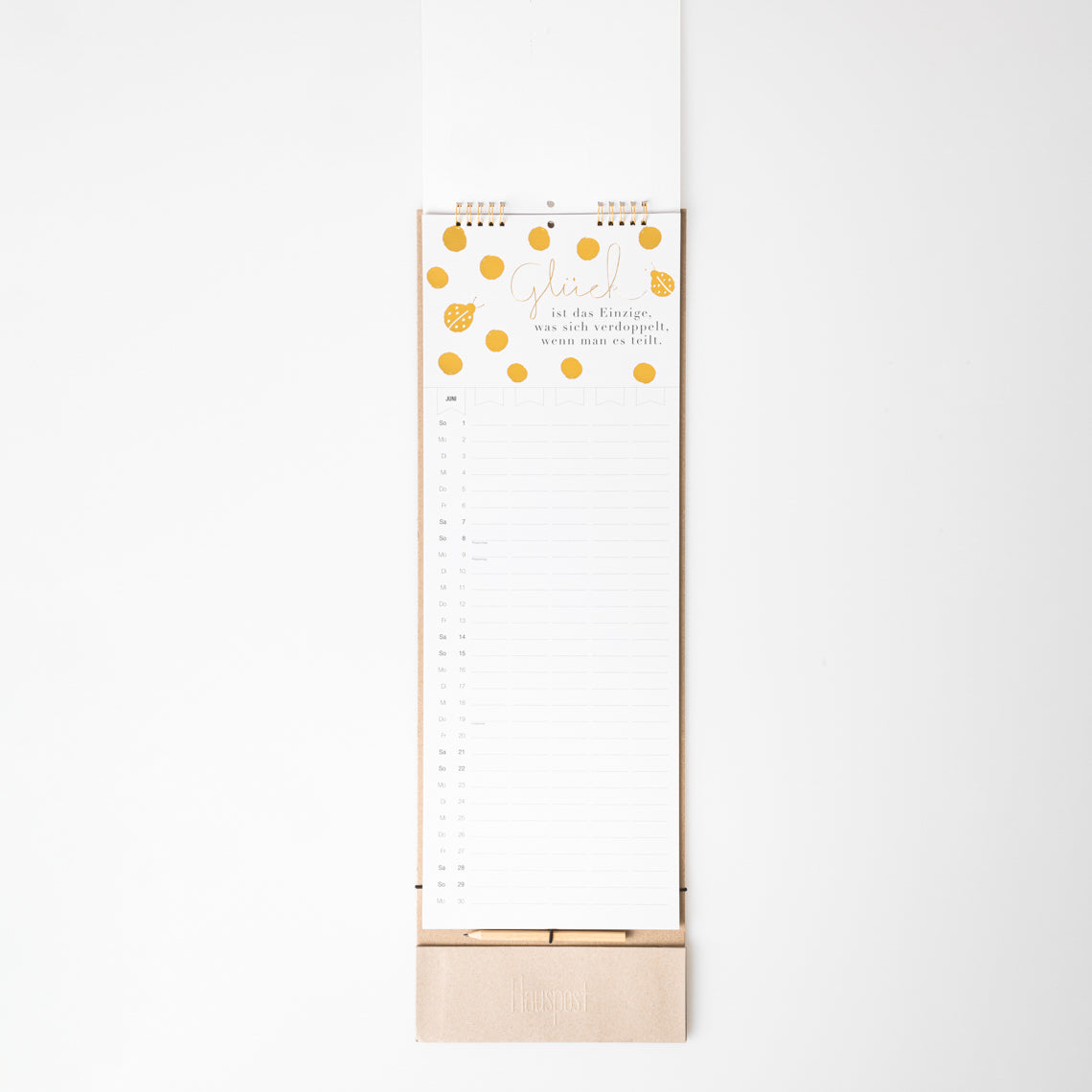 Jahreskalender Wandkalender Kalender Familienplaner 2025 - Räder Design