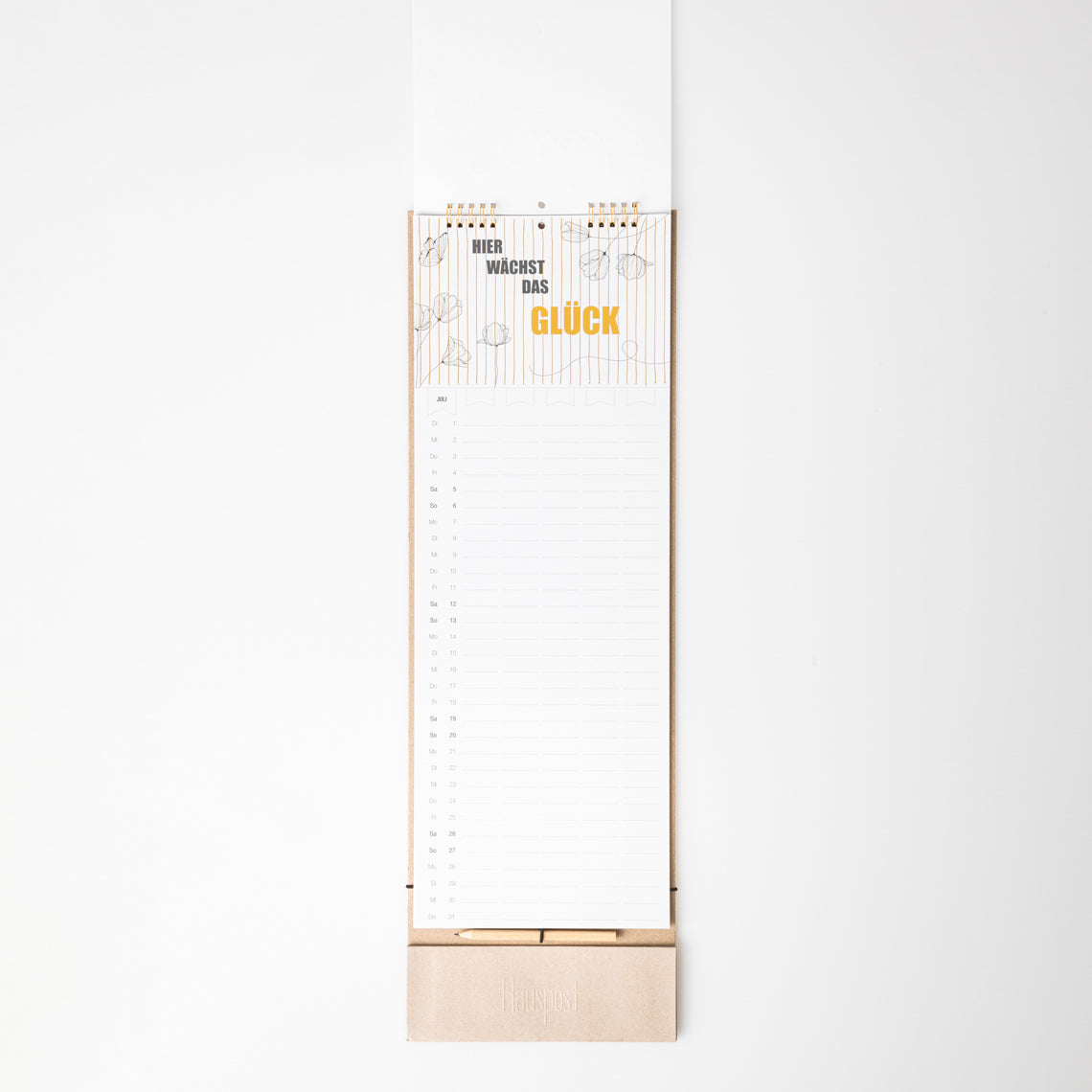 Jahreskalender Wandkalender Kalender Familienplaner 2025 - Räder Design