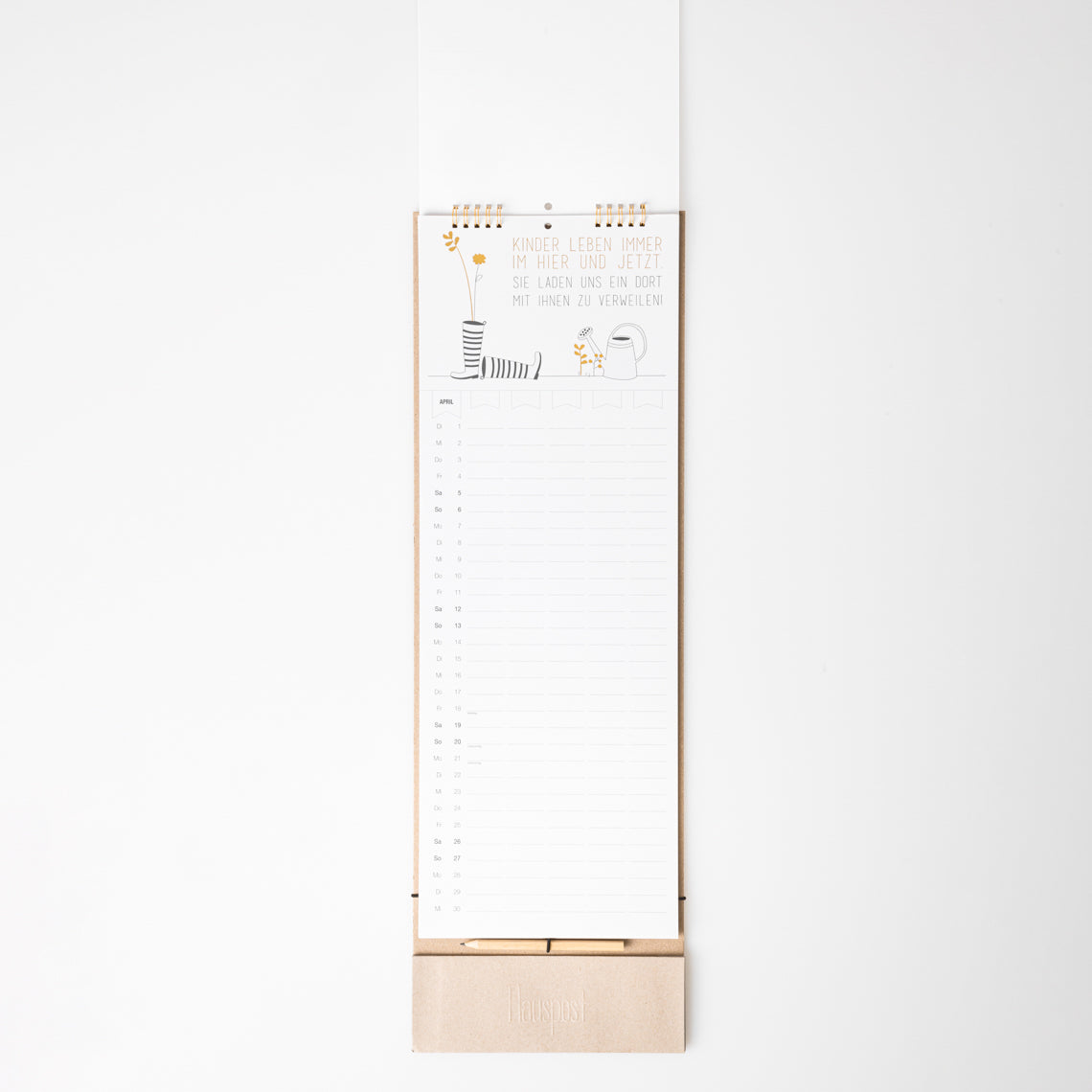 Jahreskalender Wandkalender Kalender Familienplaner 2025 - Räder Design