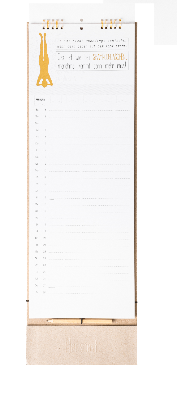 Jahreskalender Wandkalender Kalender Familienplaner 2025 - Räder Design