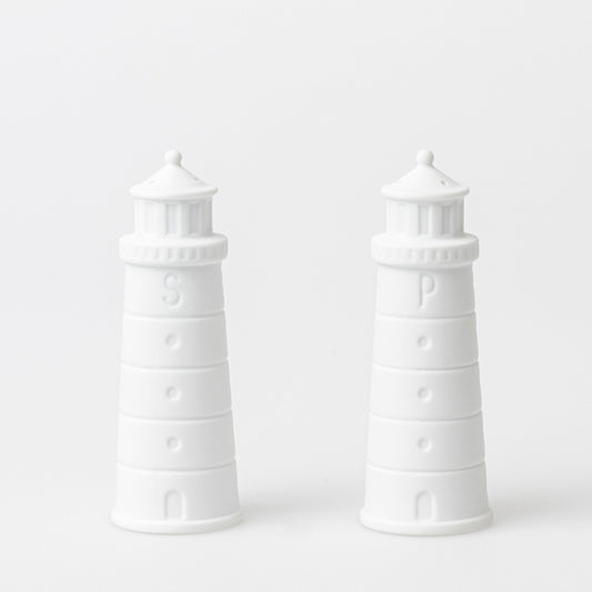 Meeresrauschen Salz und Pfefferstreuer Set Porzellan Ø 4 cm - Räder Design