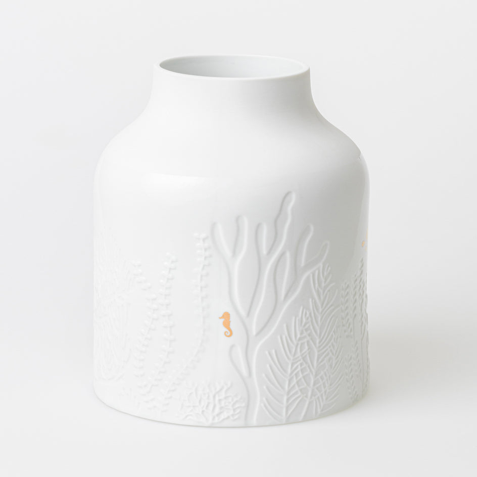 Vase "Unterwasserwelt" Ø 21 cm, H: 25 cm Porzellan - Räder Design