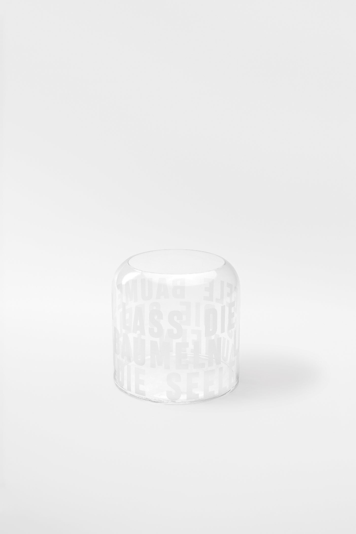 Wunderglas Vase "Lass die Seele baumeln" Glasvase - Räder Design