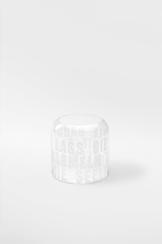 Wunderglas Vase "Lass die Seele baumeln" Glasvase - Räder Design