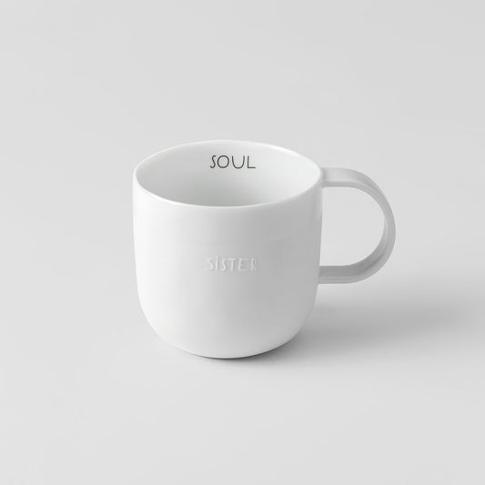 Guten Morgen Tasse "Soul Sister" Kafeetasse - Räder Design