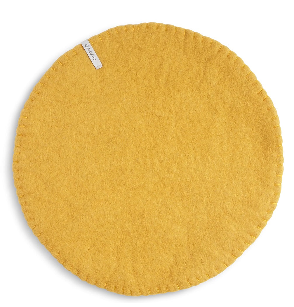 Sitzkissen 35 cm reine Wolle Aveva