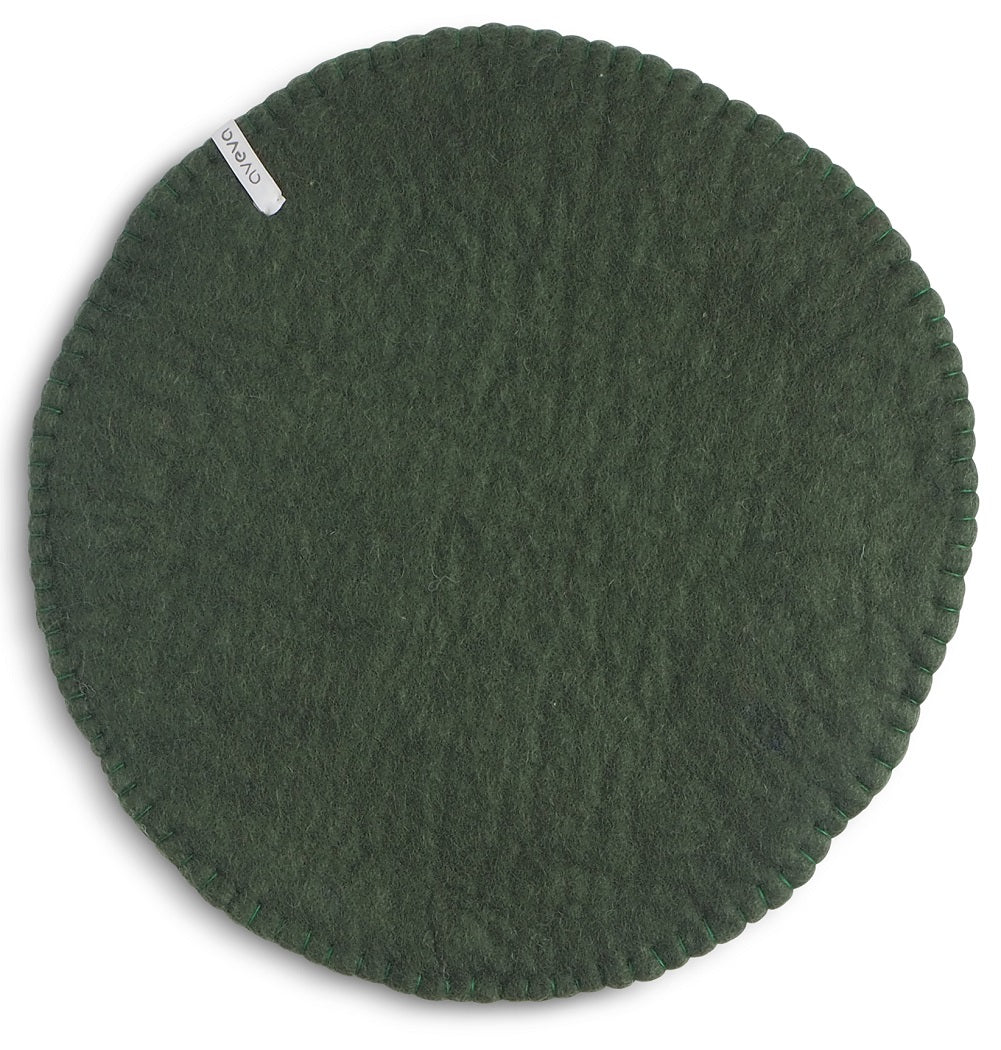 Sitzkissen 35 cm reine Wolle Aveva